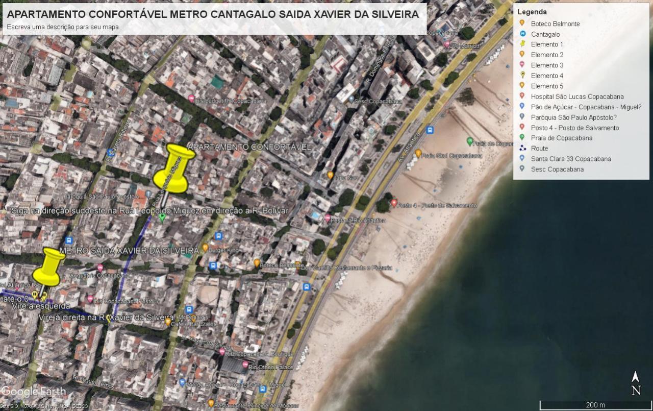 里约热内卢Apartamento Confortavel Em Copacabana公寓 外观 照片